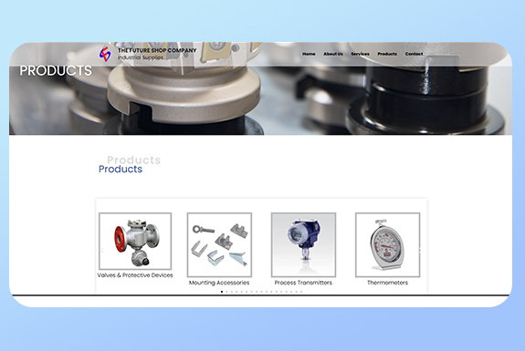 A range of industrial products, including process transmitters, bearings, and cables